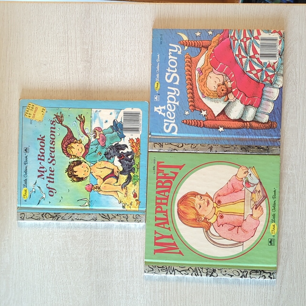 A First Little Golden Book SET OF THREE